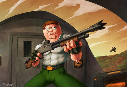Peter Griffin Illustration [Fortnite]